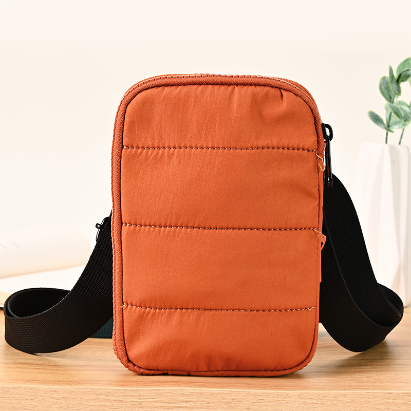 Convertible Foldable Crossbody Phone Bag with Removable Front Pockets &ndash; Lightweight Travel Windbreaker Jacket for Men & Women, Multipurpose Shoulder Bag and Outerwear - Image 3