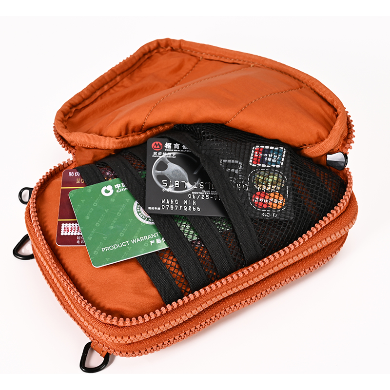 Convertible Foldable Crossbody Phone Bag with Removable Front Pockets &ndash; Lightweight Travel Windbreaker Jacket for Men & Women, Multipurpose Shoulder Bag and Outerwear - Image 5