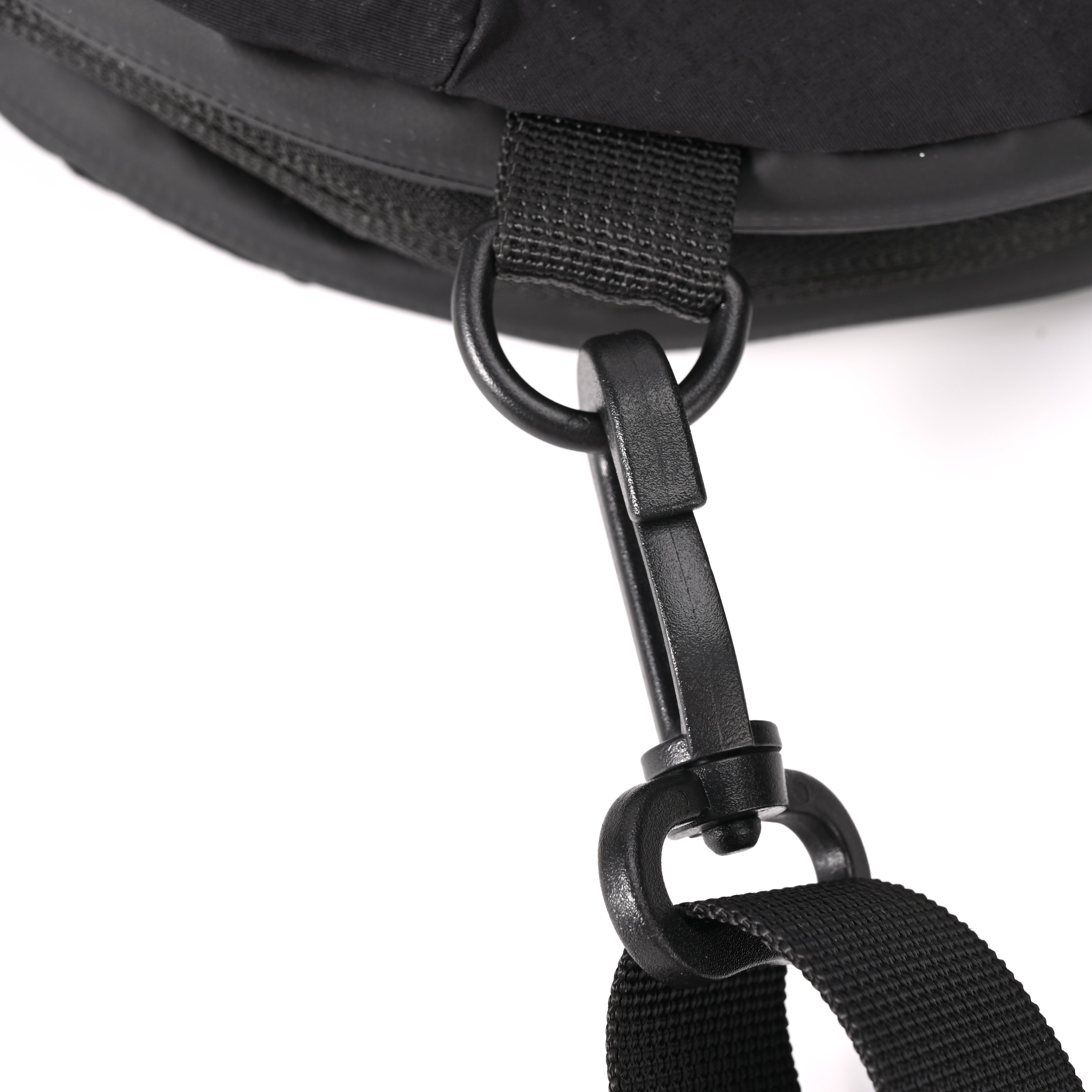 small round foldable nylon duffel gym bag packable Yoga travel bag - Image 6